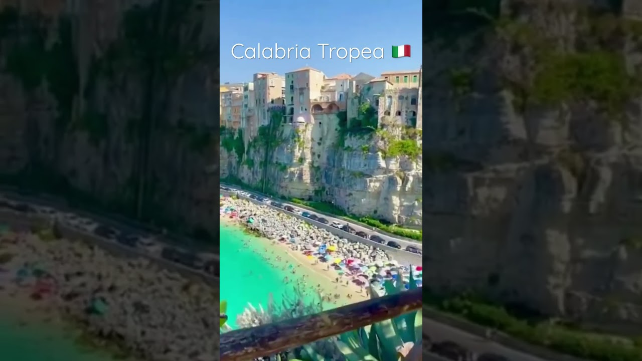 Calabria Tropea Italy, Beautiful cliff side view 🇮🇹