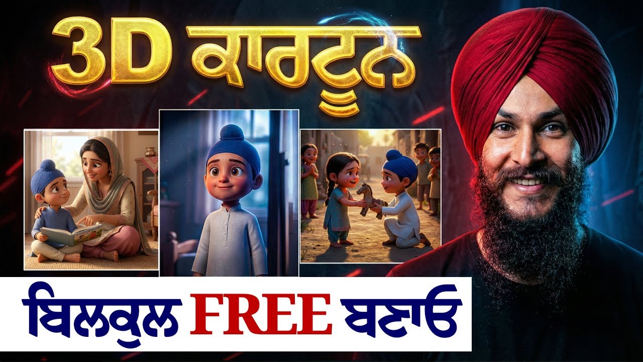 🎥 FREE 3D Cartoon Animation Videos ✅ No Animation Skills Needed 🎬