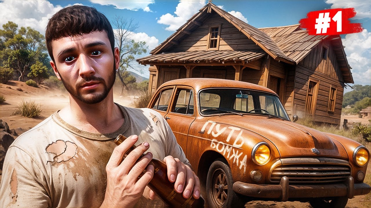ПУТЬ БОМЖА НА ГТА 5 РП #1 С НУЛЯ БЕЗ ДОНАТА В GTA 5 RP