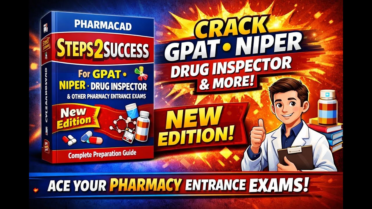 STEPS 2 SUCCESS - Orientation Video - Books for GPAT | NIPER | BITS HD | DRUG INSPECTOR etc.