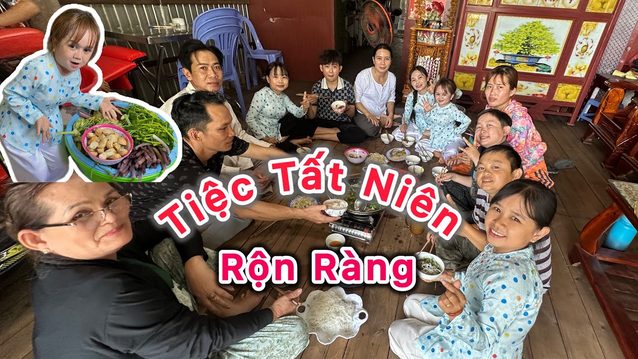 Cả Nhóm Tí Hon Rộn Ràng Chuẩn Bị Nồi Lẩu Mắm Khổng Lồ Cho Buổi Tiệc Tất Niên Cuối Năm