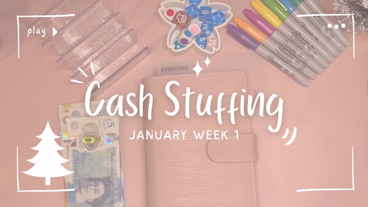 January Week 1  | £730 | #ukcashstuffing  | Hybrid | Sinking Funds & Savings Challenges 2026