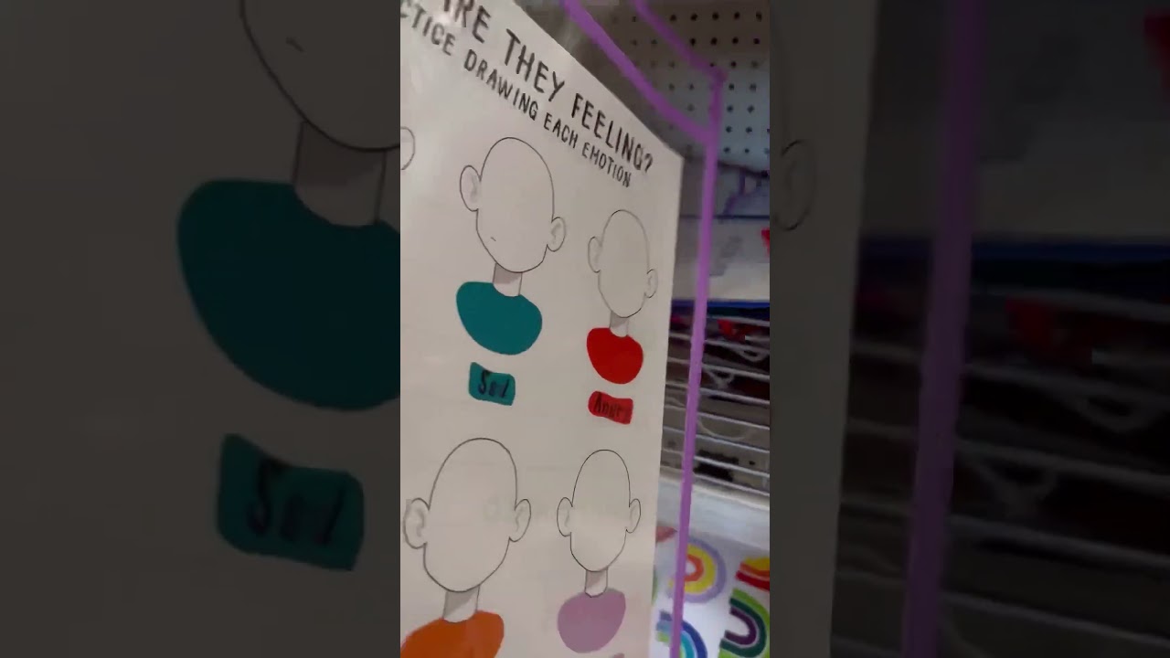 Dry Erase Pockets for kids at Target #education #learning #target #fypシ゚ #reels