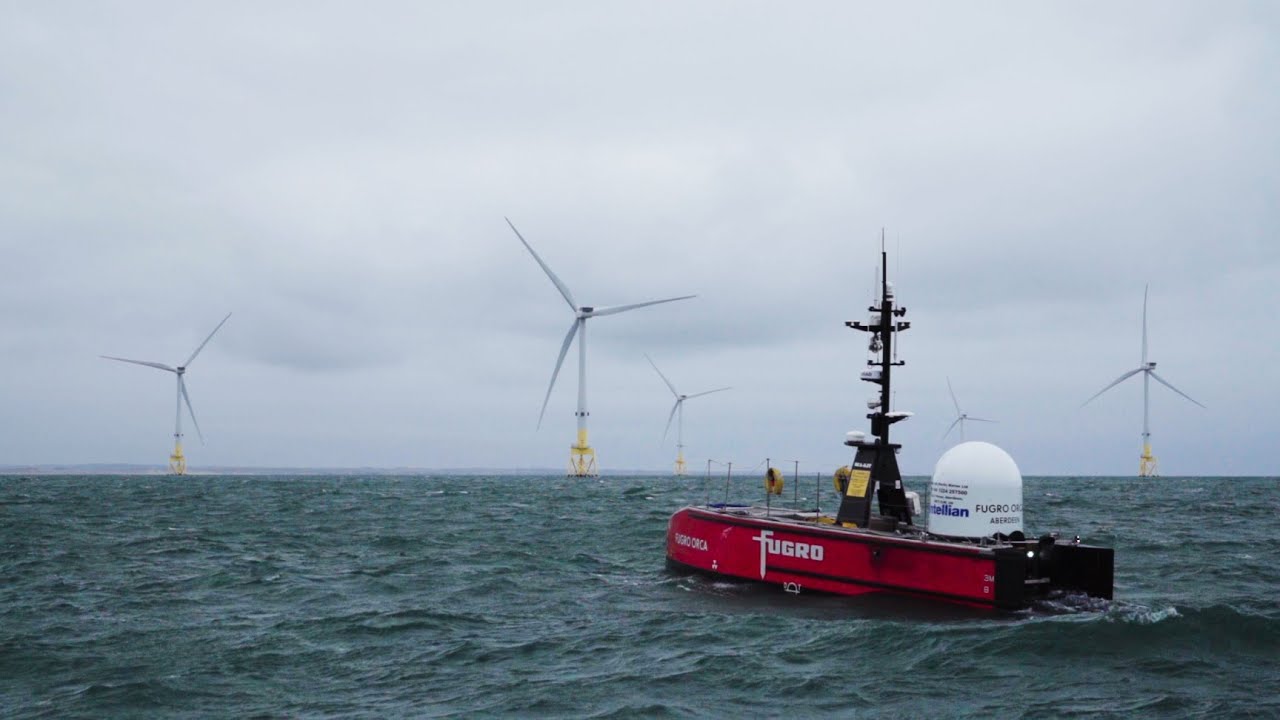 Fully remote offshore windfarm inspection