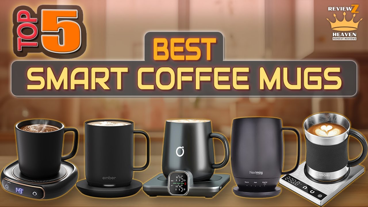 TOP 5 Best Smart Coffee Mugs & Warmers in 2025 | Keep Your Coffee Hot Anywhere!