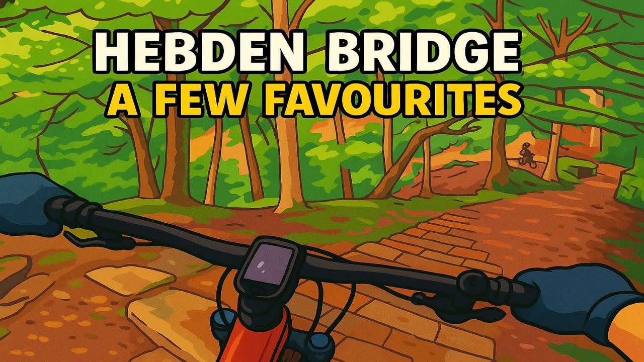 Hebden Bridge - a few of my favourite bits (99% downhill) (4K) - 2025-07-04