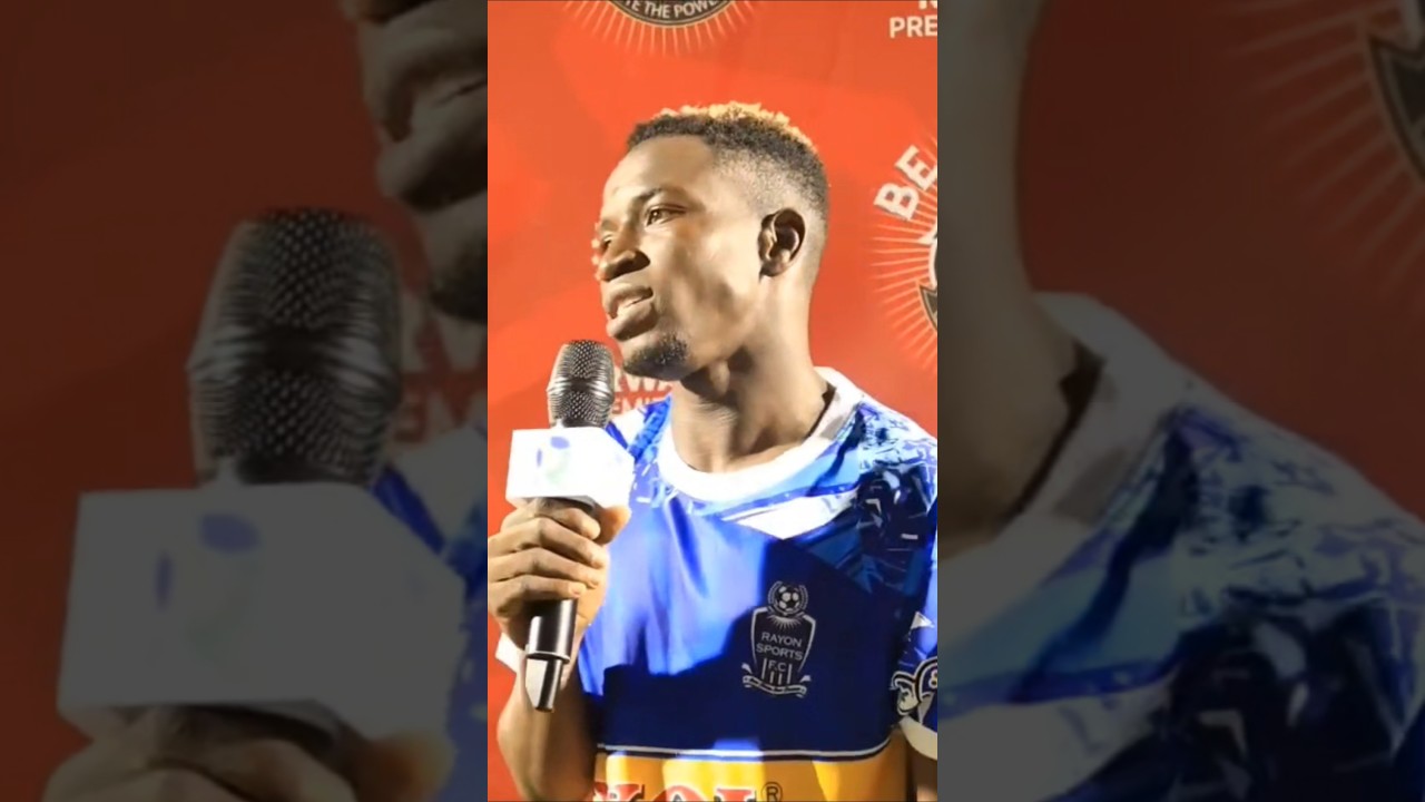 Aziz Basane Nyuma yo guhabwa igihembo cya man of the match #rayonsportsfc