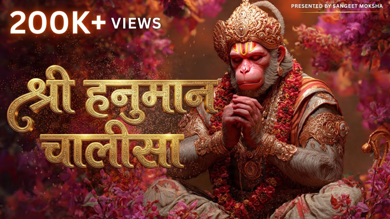 HANUMAN CHALISA - Healing Version 🕉️ | 3X श्री हनुमान चालीसा | Destroyer of All Negativity