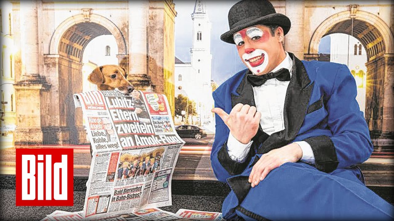 Clown Tonito und sein Trick-Hund Elvis