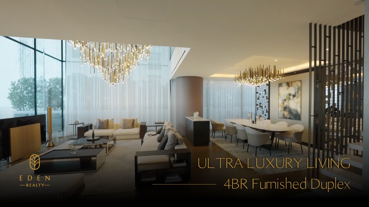Ultra Luxury Living | 4BR Furnished Duplex