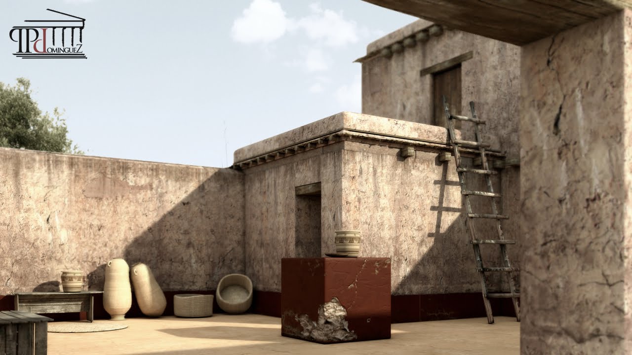 Reconstrucción virtual del Templo Ibérico de La Alcudia de Elche