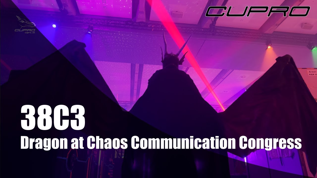 Dragonkin visits 38C3 Chaos Communication Congress