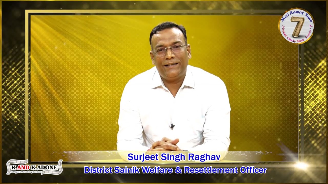 Surjeet Singh Raghav, District Sainik Welfare and Resettlement Officer