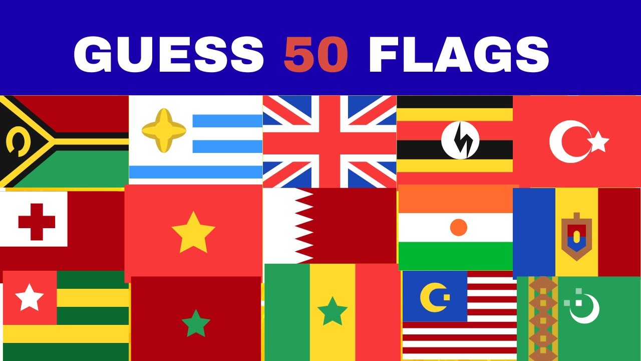 Guess the Flag Challenge: 50 Countries You've Probably Never Heard Of