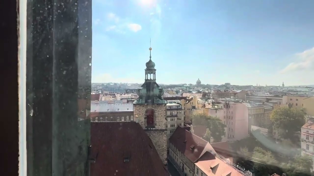 Watching Prague from St. Henry’s Tower