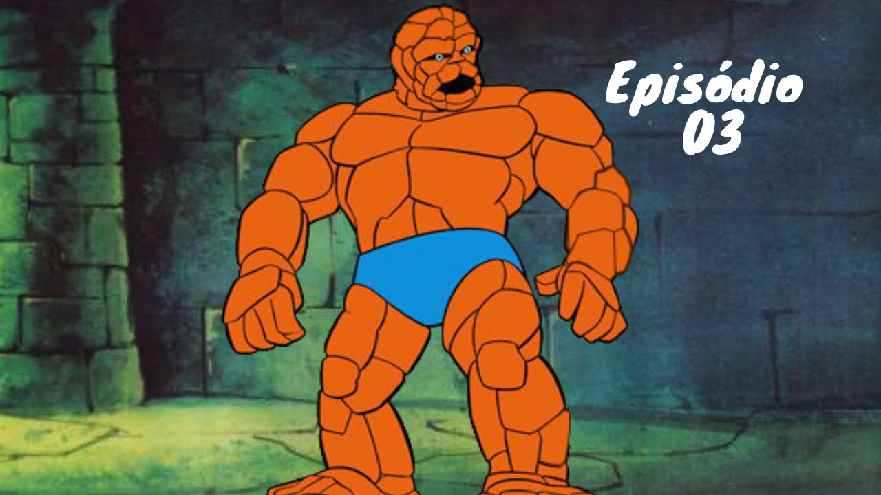 DESENHO ANTIGO -  A COISA (EPISODIO 03) A Cidade Fantasma