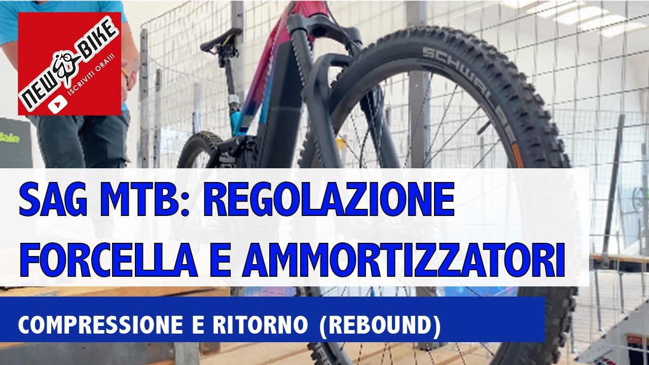 SAG MTB: regolazione compressione e rebound forcella e ammortizzatori TUTORIAL SEMPLICE