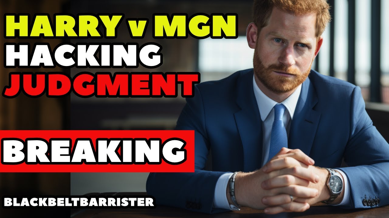 Prince Harry v MGN Judgment in Phone Hacking Claims