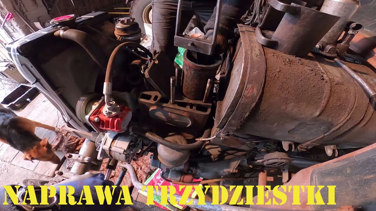 Wyciąganie tulei i kilka nowych części || Naprawa Ursusa C330
