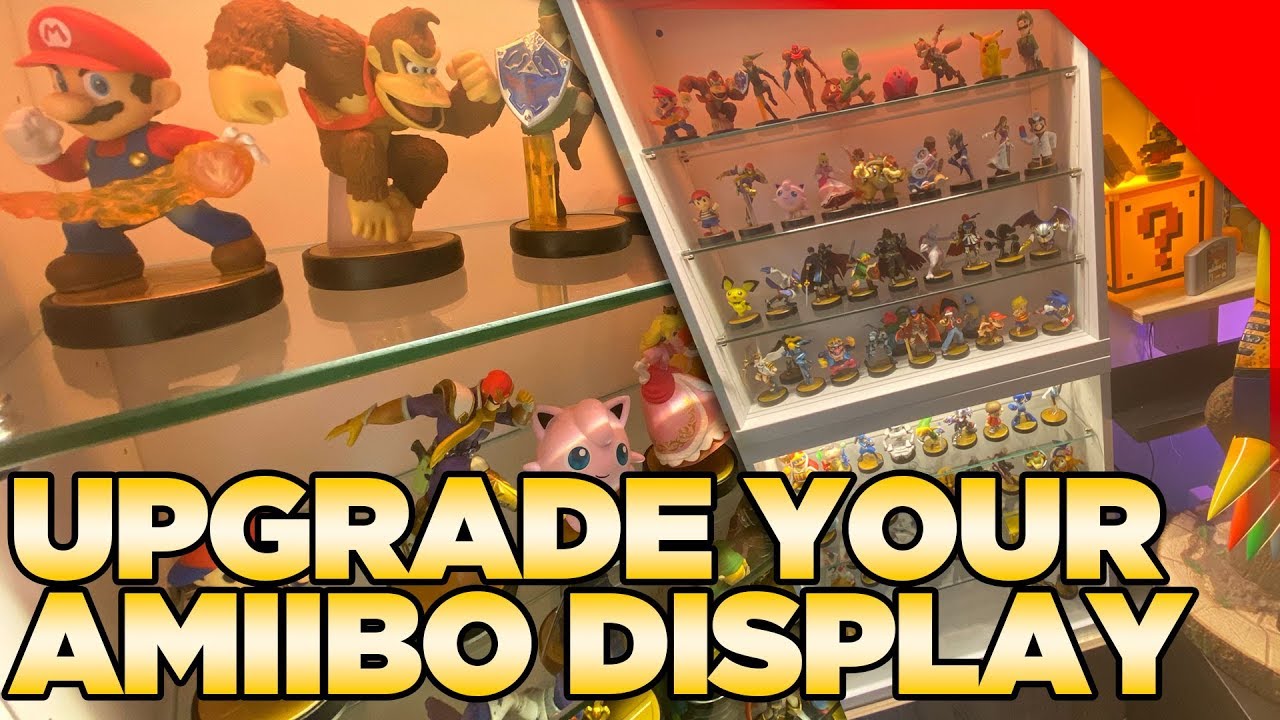 Building a VERY NICE Amiibo Display Shelf & Talking about YOUR Options | Austin John Vlogs