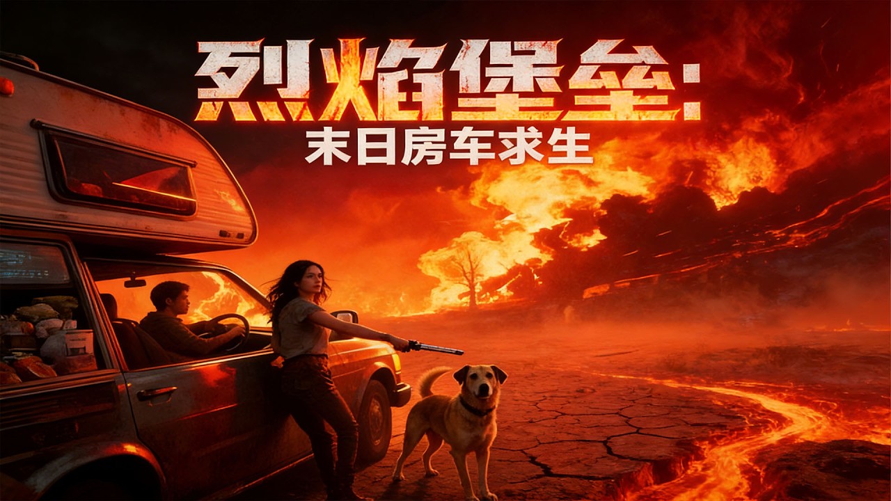前世被家人榨干抛弃惨死，重生高温末世前一个月，这一世囤满物资改造房车复仇！【烈焰堡垒：末日房车求生】#末日 #求生 #末世 #短劇 #ai劇 #ai真人劇 #天天剧场 #高温