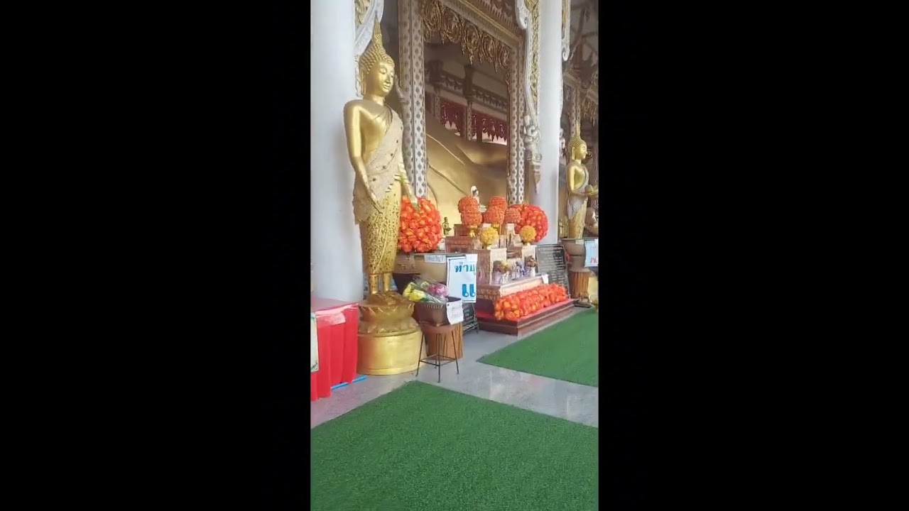 วัดราษฎร์ประคองธรรม คลองอ้อมนนท์ บางม่วง นนทบุรี #winsaletourtrip  #travel 