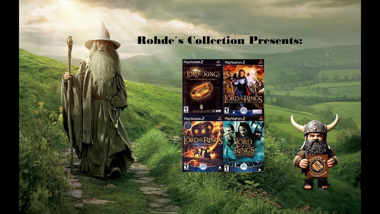 🎮 La Saga Épica de LOTR en PS2 🧙‍♂️ | Los 4 Juegos de El Señor de los Anillos en mi colección 💍