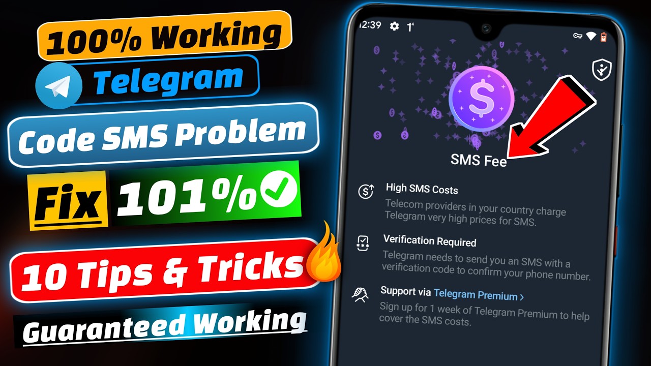 How To Fix Telegram Code SMS Problem (2026) | Fix Telegram SMS Fee Problem (10 Tips & Tricks)