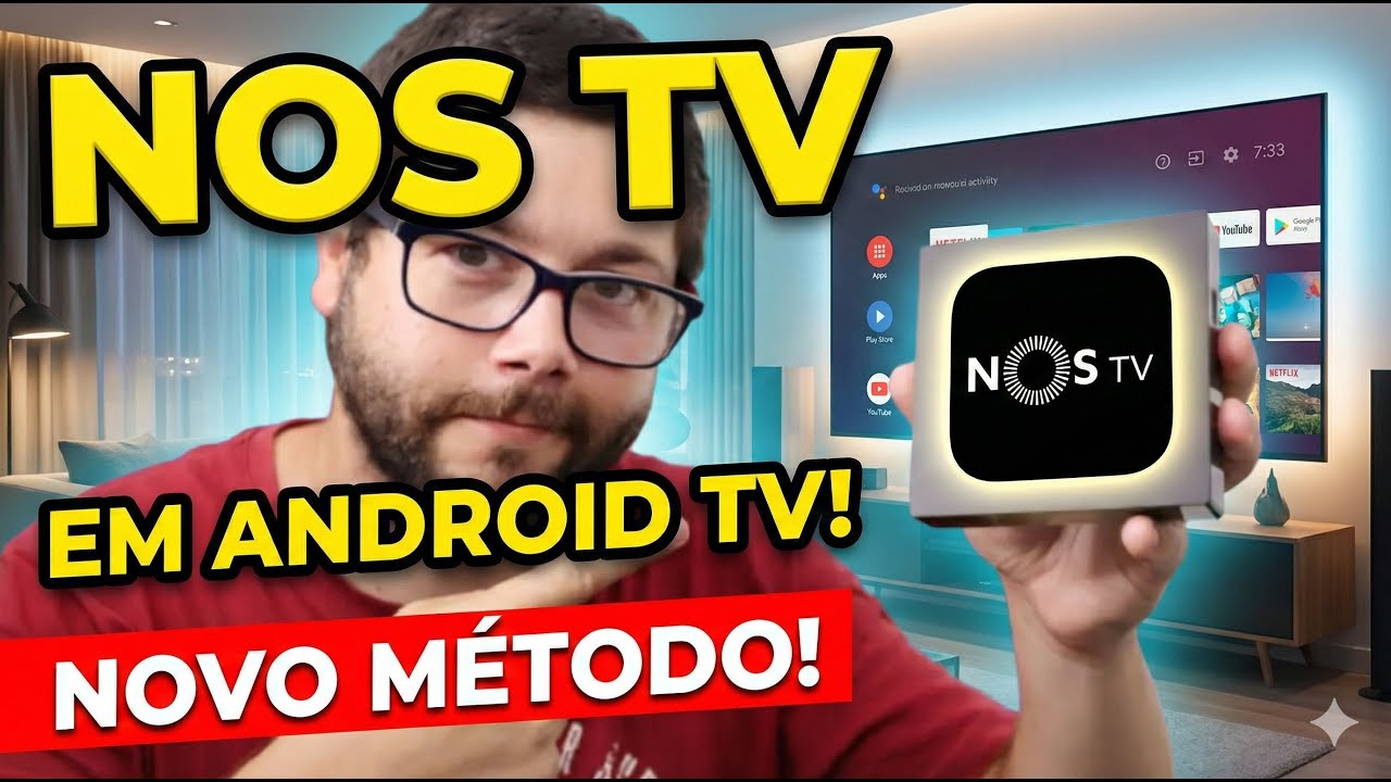 Como Instalar NOS TV em ANDROID TV | NOS TV em box android com novo Método!