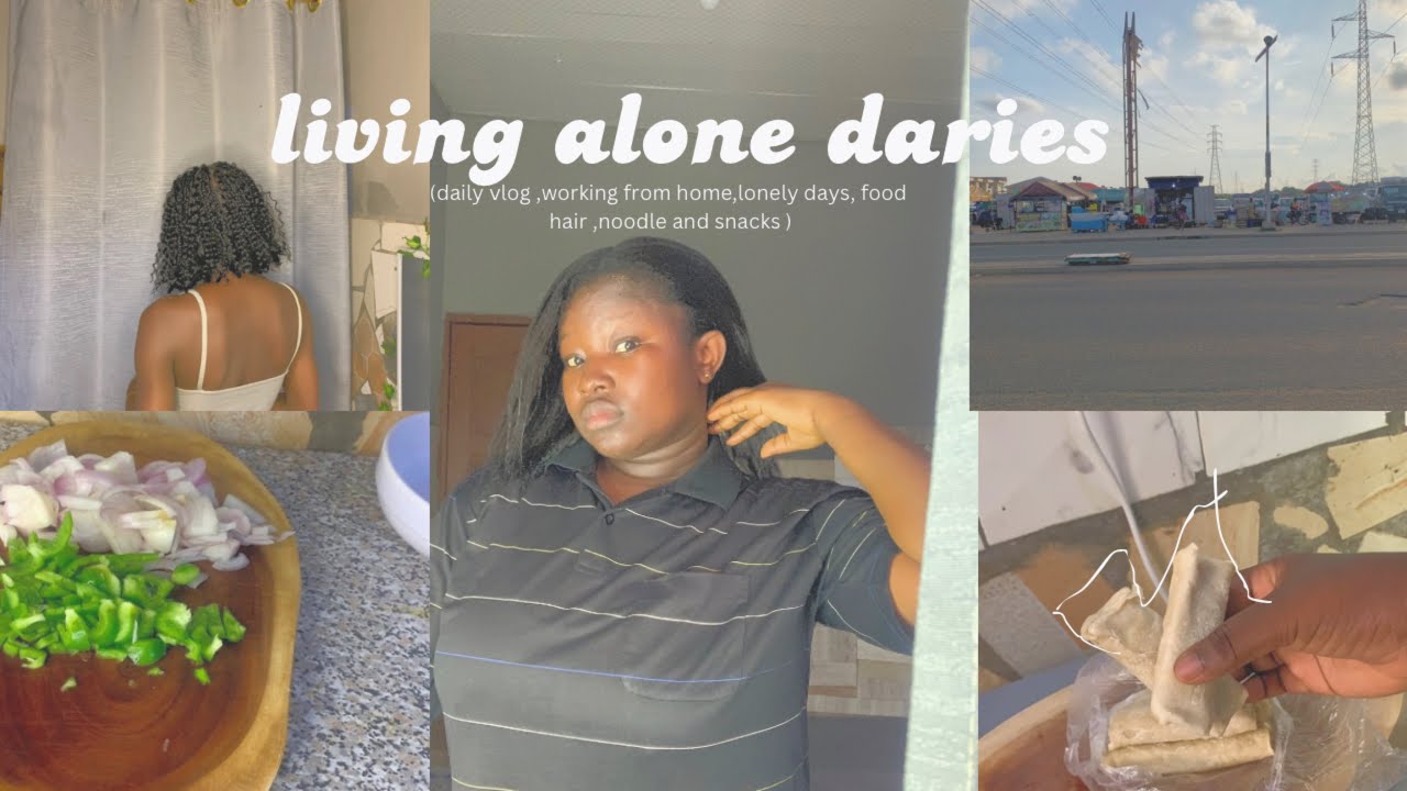 Days in my life 🧸💌| living alone daries |introvert Ghanaian Girl ,cooking etc