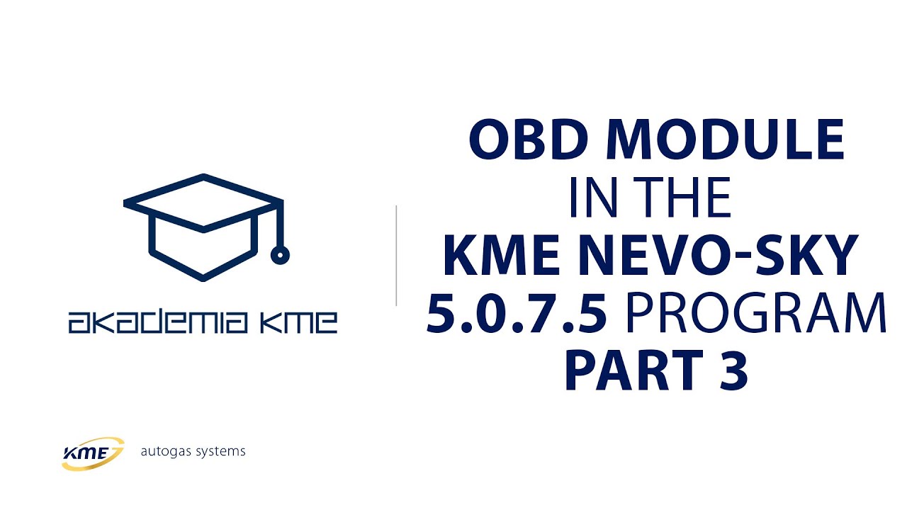 OBD module in the KME NEVO-SKY 5.0.7.5 program, part 3
