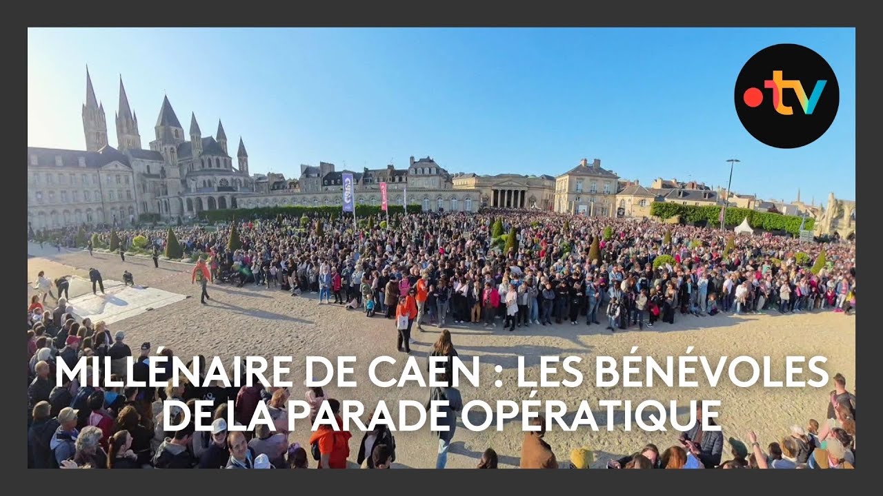 Millénaire de Caen : les bénévoles de la Parade Opératique