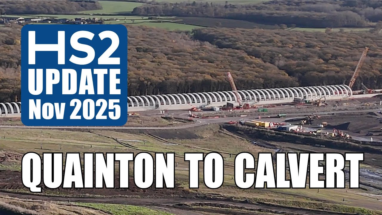Обновление HS2 — от Куинтона до Калверта | Ноябрь 2025 г.
