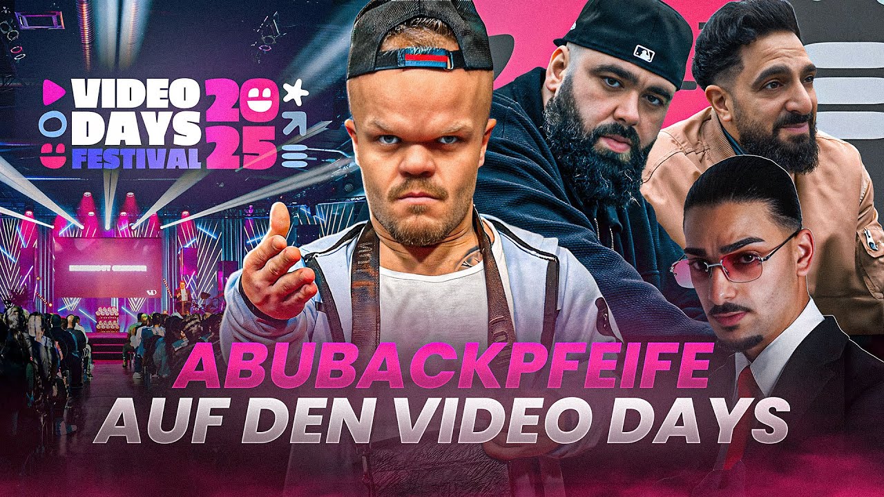 VIDEODAYS 2025 - Wer legt sich mit ABU BACKPFEIFE an?