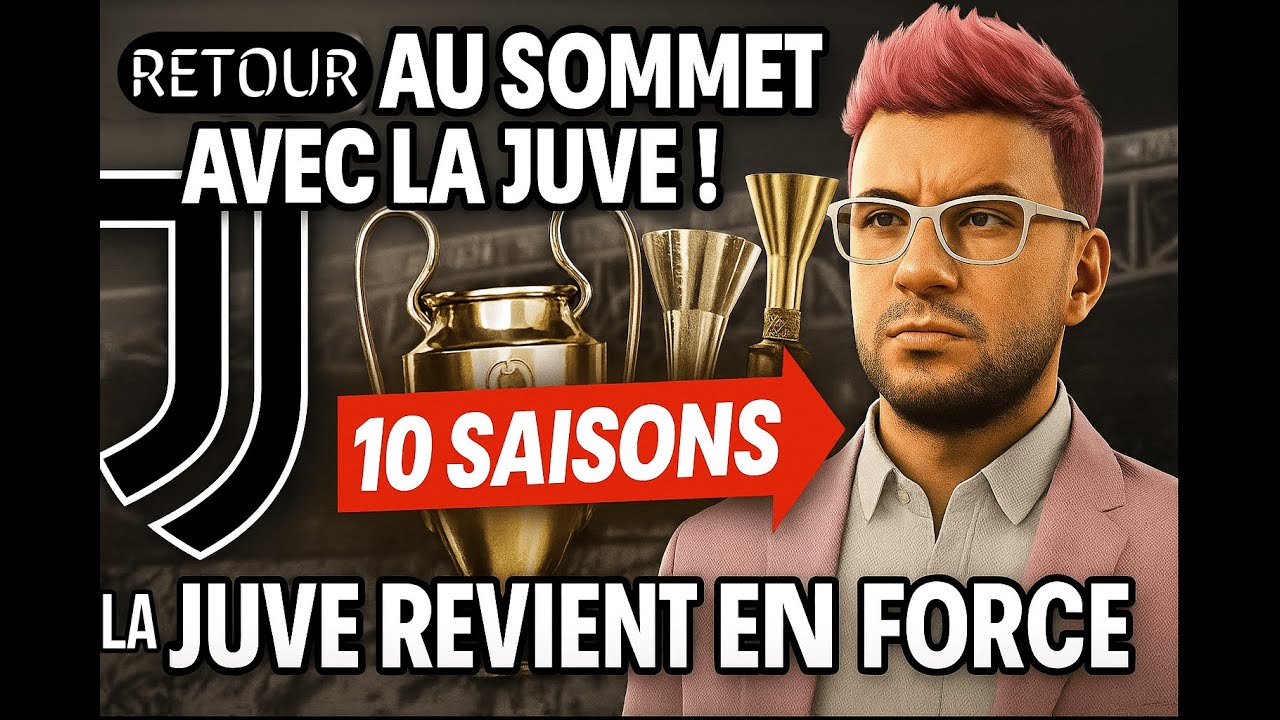 Je reprends la JUVE pour tout gagner en 10 saisons ! 🔥