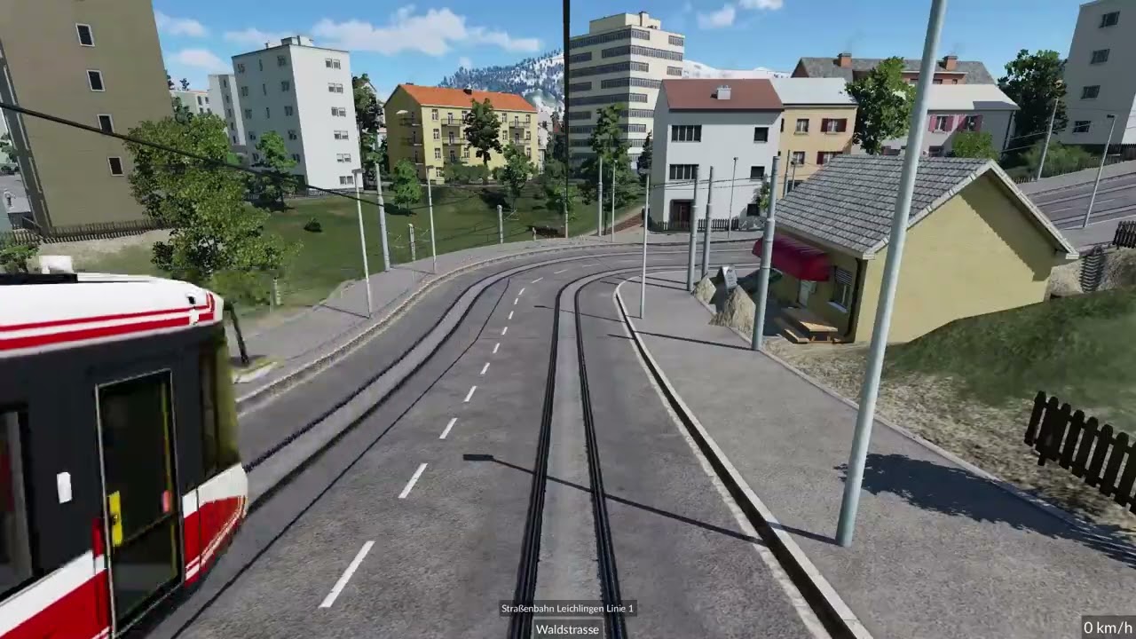 Transport Fever #140 Leichlingen Straßenbahn Linie 1 || Timelapse