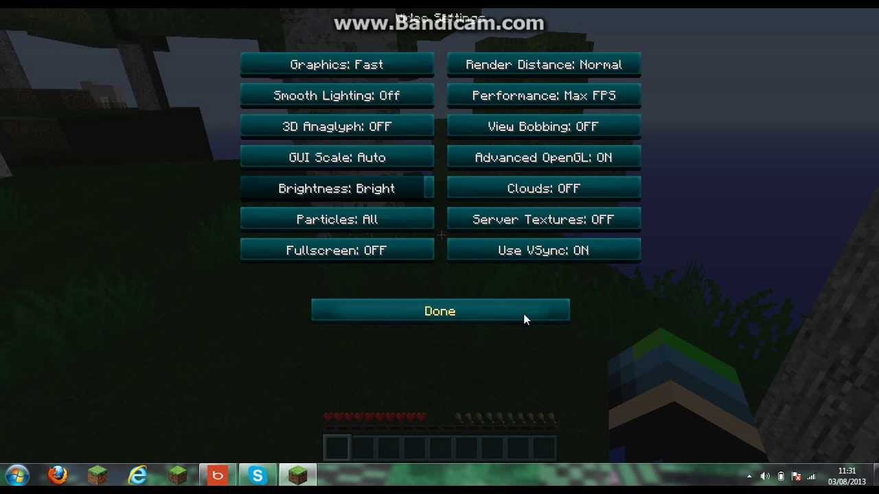 Minecraft server checkout