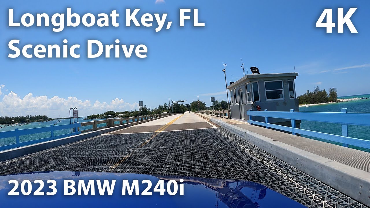 Longboat Key Florida Scenic Drive 4K