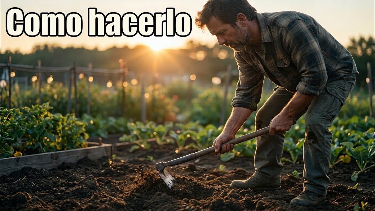 Cómo PREPARAR el SUELO para SEMBRAR en mi huerta?
