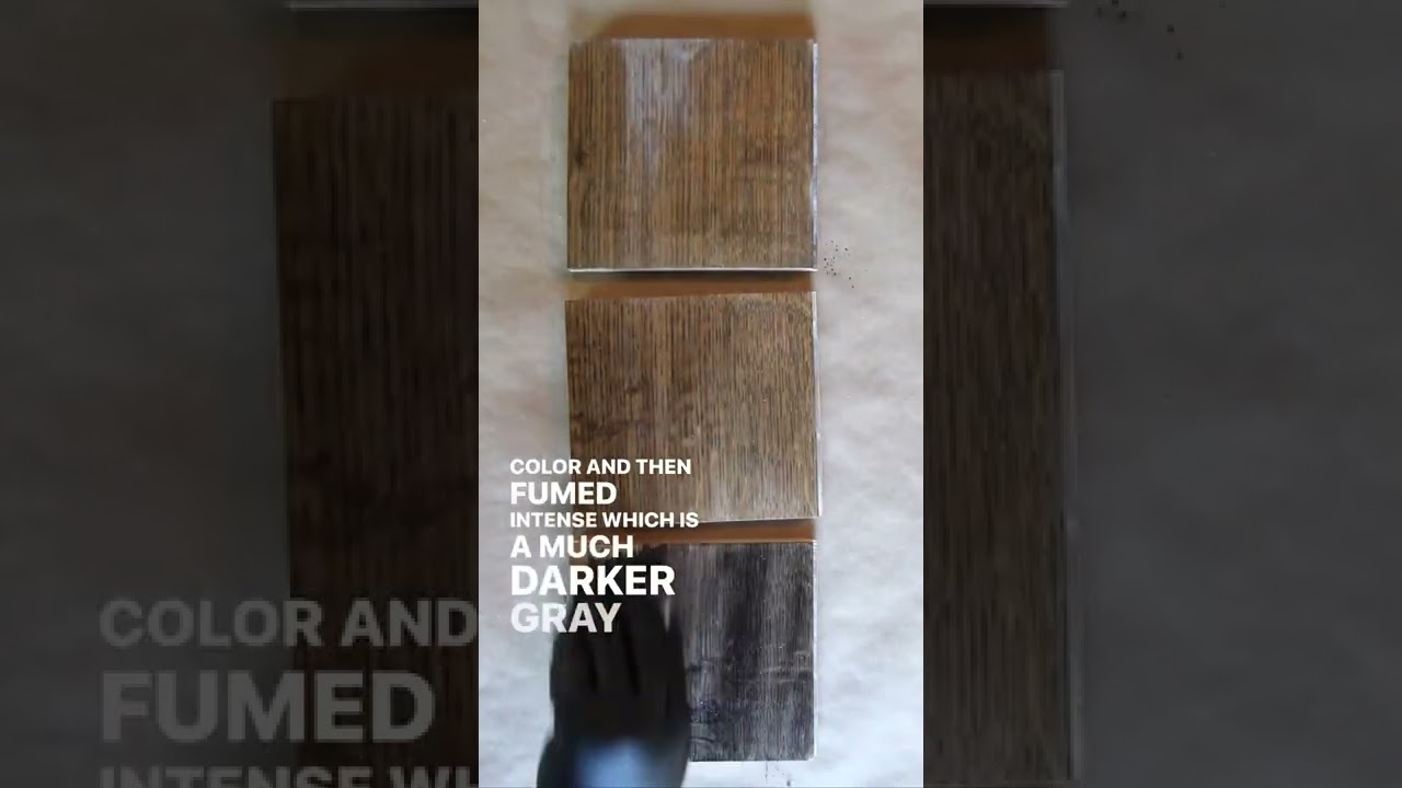 Check out these three products to give your wood project a fumed look!  #shorts