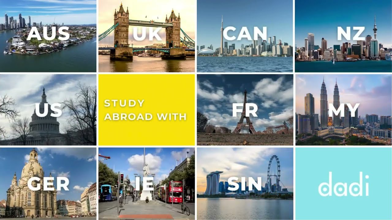 This is DADI Education Malaysia — Providing you with one-stop study abroad services!