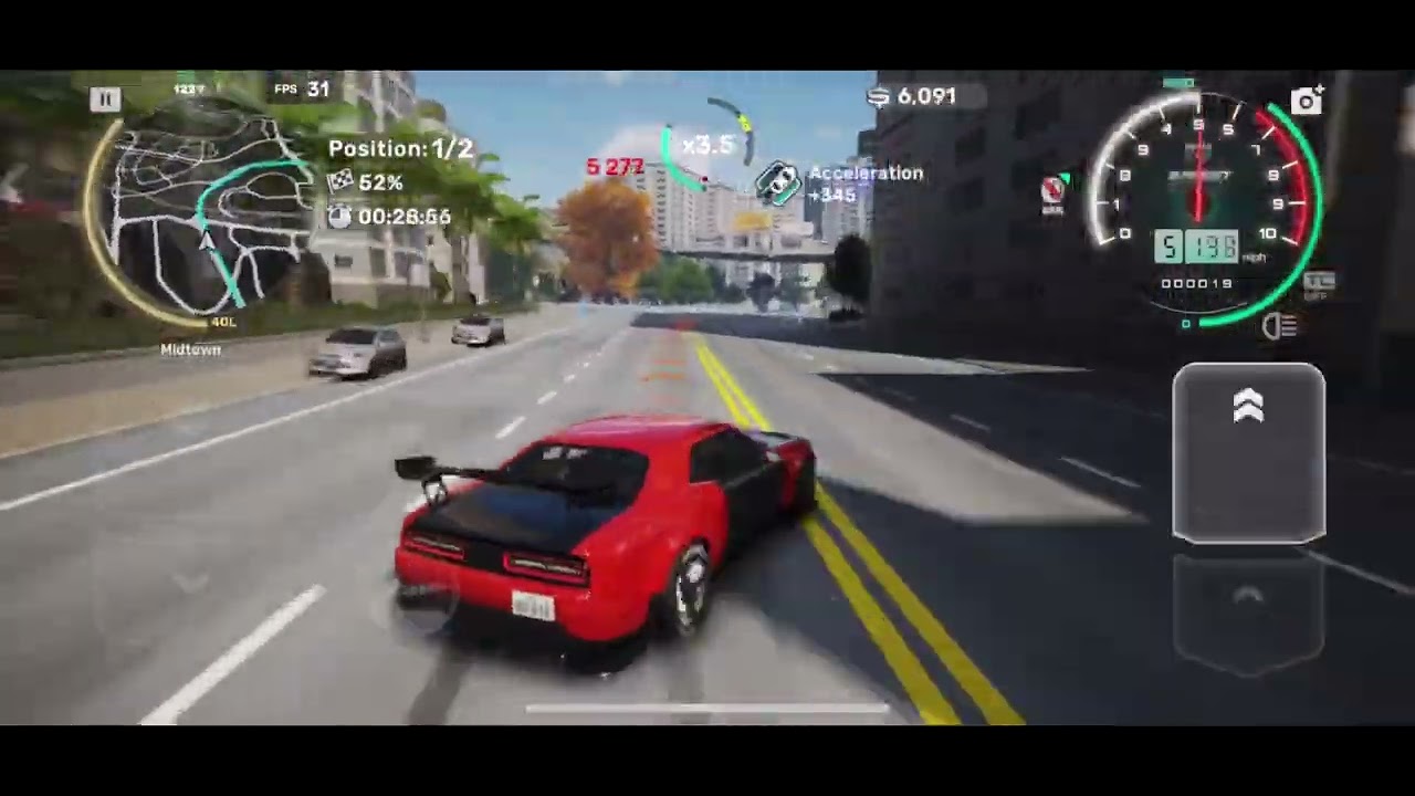 CarX Street- Dodge Challenger SRT/ IPhone 13 Full Gameplay