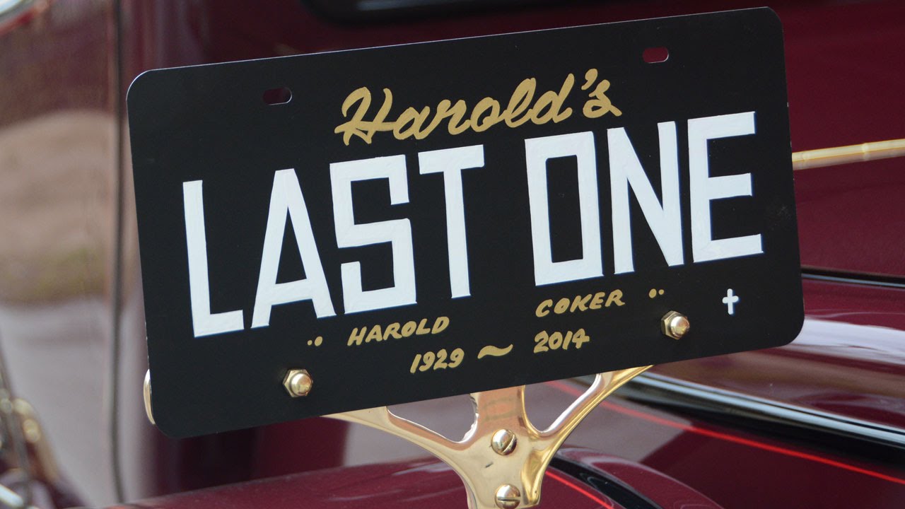 Harold Coker's Last Project: 1912 Thomas Flyer Roadster