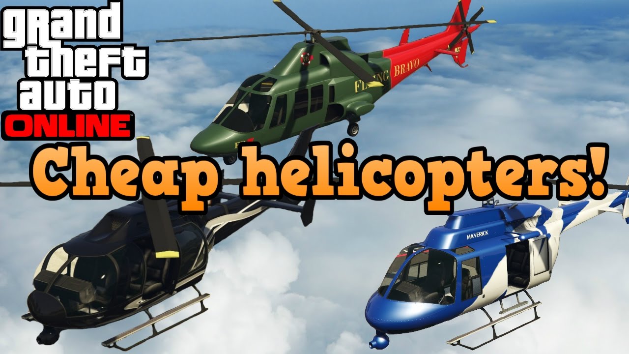 GTA online guides - Swift VS Frogger VS Maverick