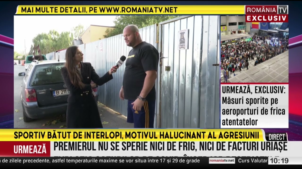 Sportiv bătut de interlopi după ce i-a 