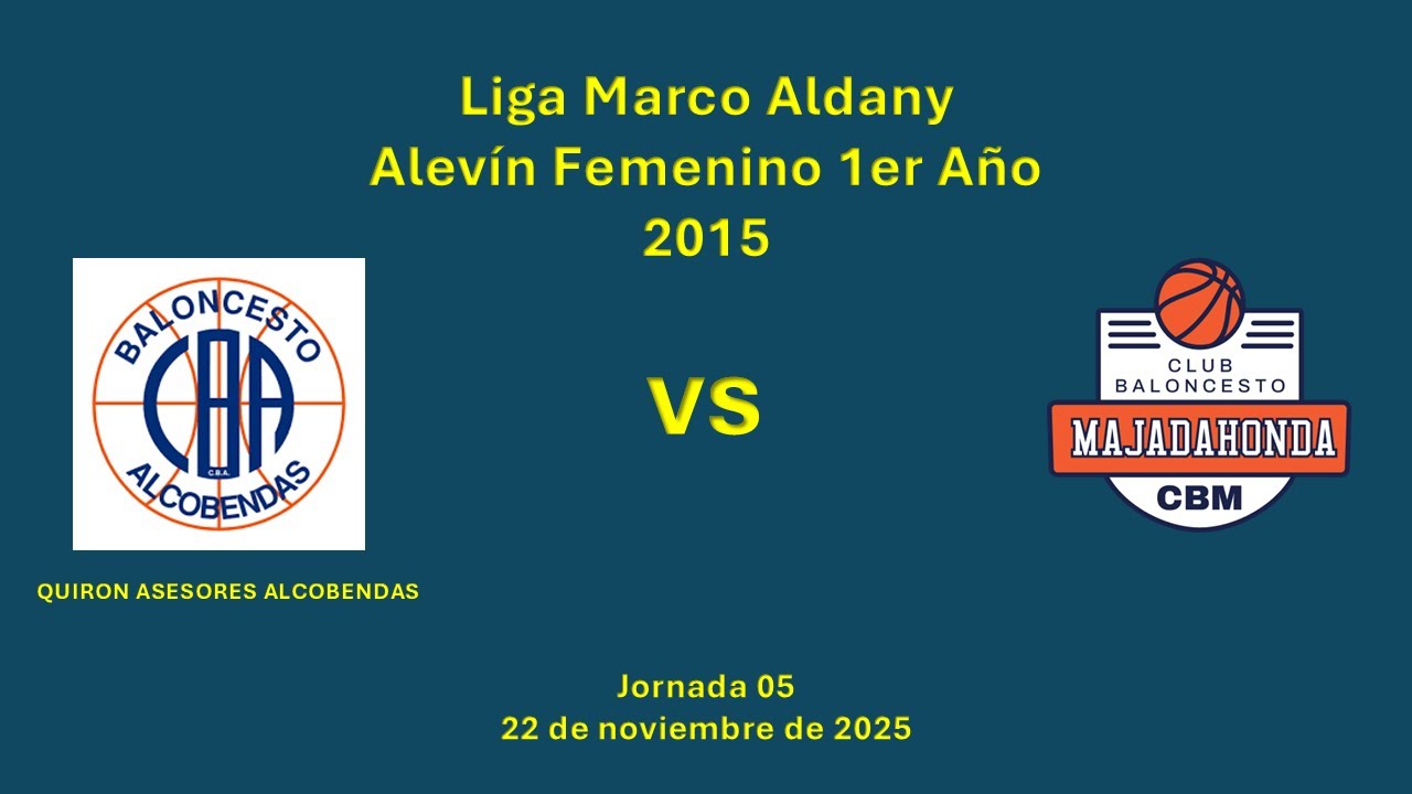 2025 1122 CB QUIRÓN ASESORES ALCOBENDAS vs CB MAJADAHONDA
