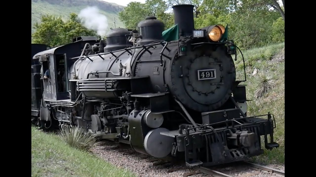 D&RGW #491 At the Colorado Railroad Museum