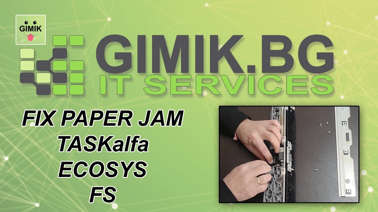 How to Fix Kyocera Paper Jam & Replace Pickup Rollers (FS-6025, M4125idn, TASKalfa 3011i)