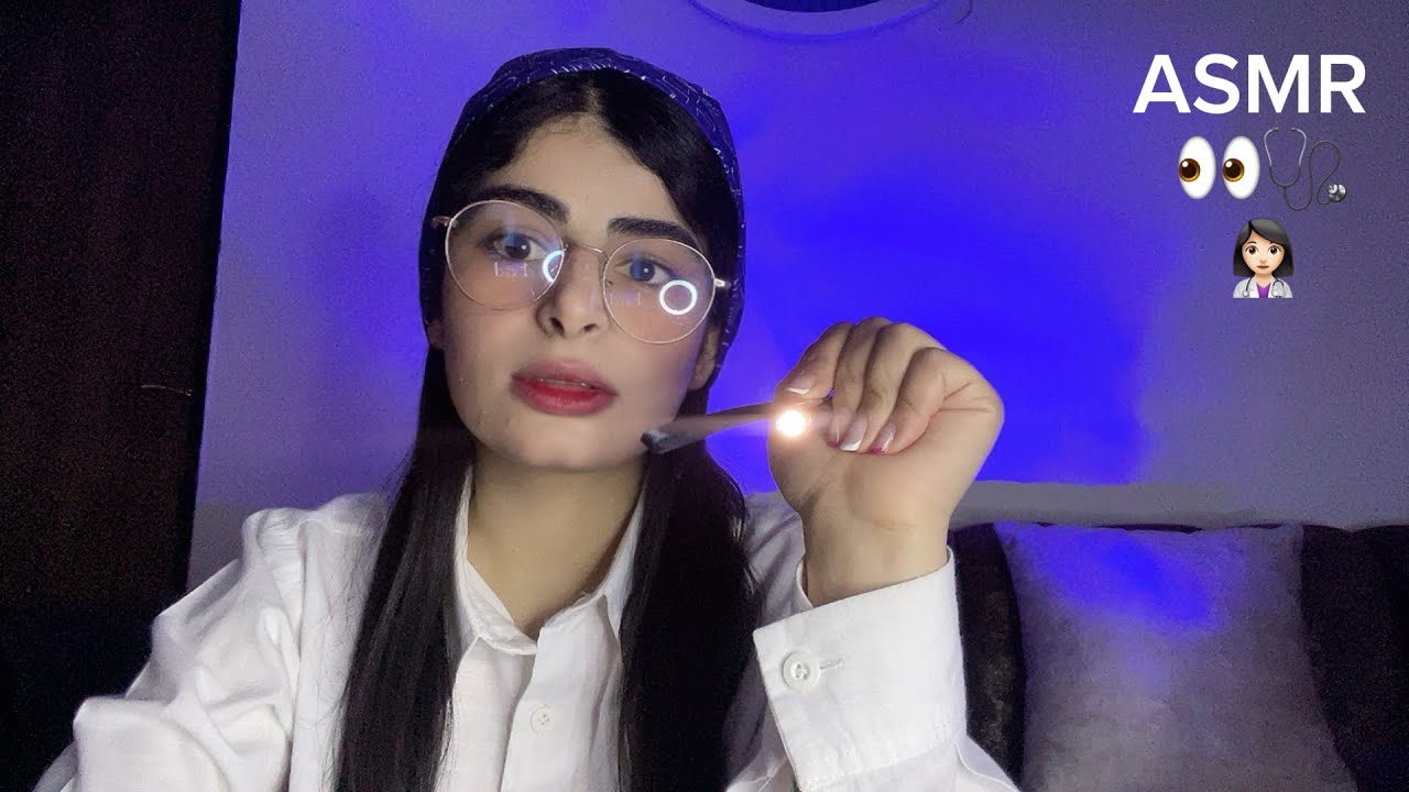 ASMR a New Doctor Doing Your Check Up 👩🏻‍⚕️ 🩺 ( Flashlight + Dizziness Scenario)