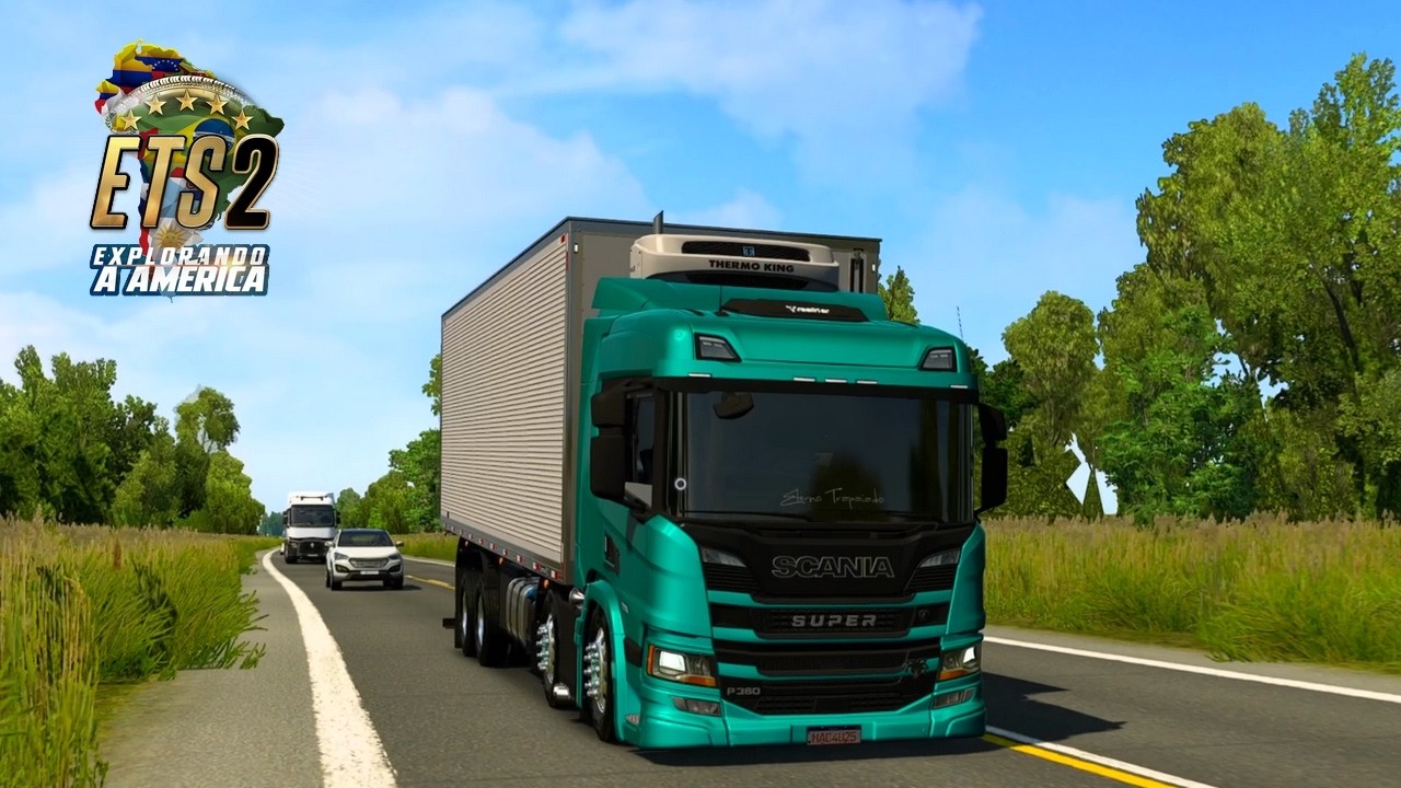 ETS 2: Mapa EAA | Scania P360: De Cuiabá para Lucas do Rio Verde